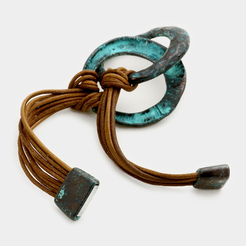 Vintage Interlocking Bracelet - image 2